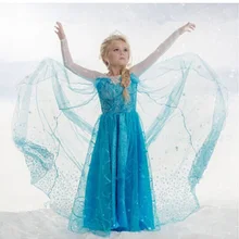 Специальное предложение; рождественское платье для девочек; Одежда для девочек; шифоновое праздничное платье принцессы; От 3 до 10 лет Одежда для девочек; платье Золушки, Эльзы, Анны