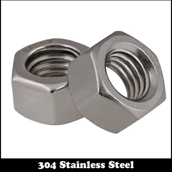 

6pcs 3/8" 3/8 Inch 3/8-16 201 304 Stainless Steel 201ss 304ss UK Standard British Form Coarse Thread BSW Hex Hexagon Nut