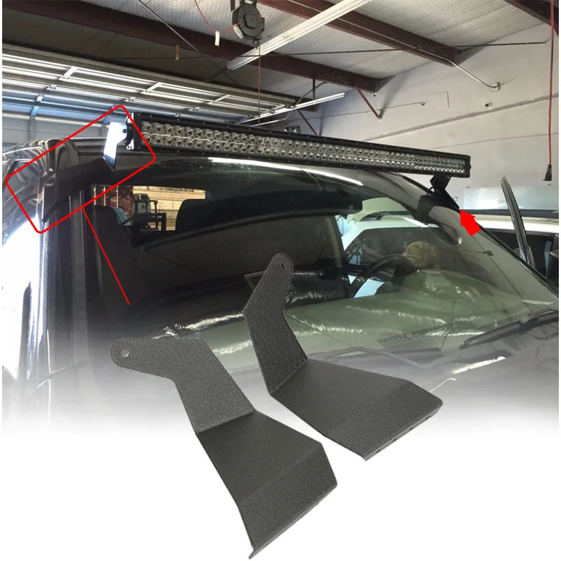 

Auxmart Mount Bracket for Dodge Ram 1500 2009~2014 fit 52" LED Light bar Straight Holder for Dodge Ram 2500/3500 2010~2014 led