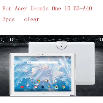 

Clear New HD Clear Anti Shatter Screen Protector Film For Acer Iconia One 10 B3-A40 protective 2pcs in 1 package