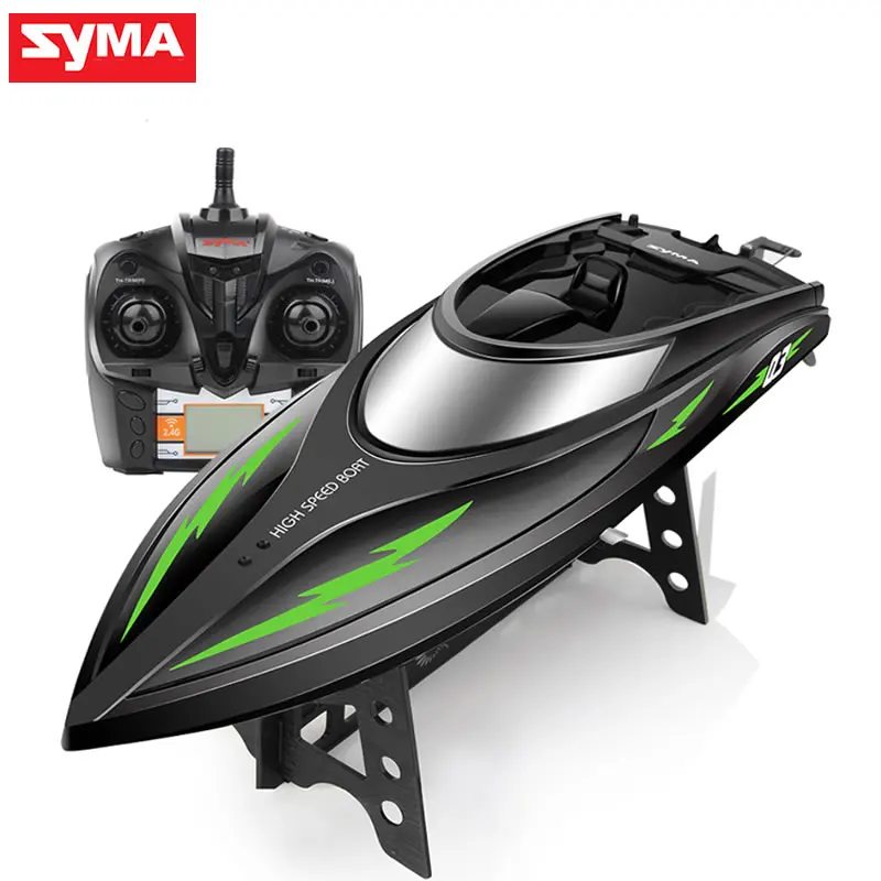 

SYMA Q3 RC Boat With LCD Screen Waterproof Speedboat High Speed Remote Control Boats RC Ship Simulation Speed Craft Kid Gift Toy