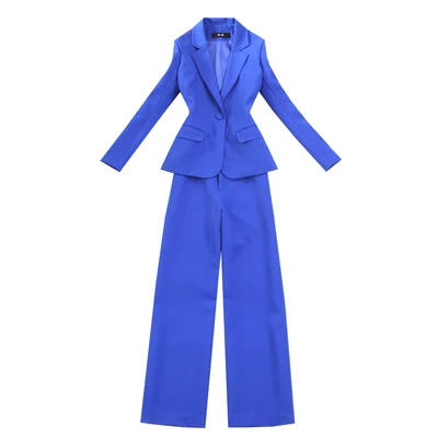 royal blue Women Spring Suits Adapt To Business Women Suit Business Suits Formal Female Work Wear Summer 2 pieces Female Suits royal blue Women Spring Suits Adapt To Business Women Suit Business Suits Formal Female Work Wear Summer 2 pieces Female Suits