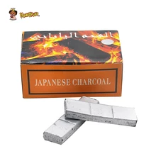HONEYPUF японский Charcaol Быстрый светильник для сжигания кальяна Charcoals Coal Touch Silver Chicha Narguile натуральный уголь для труб