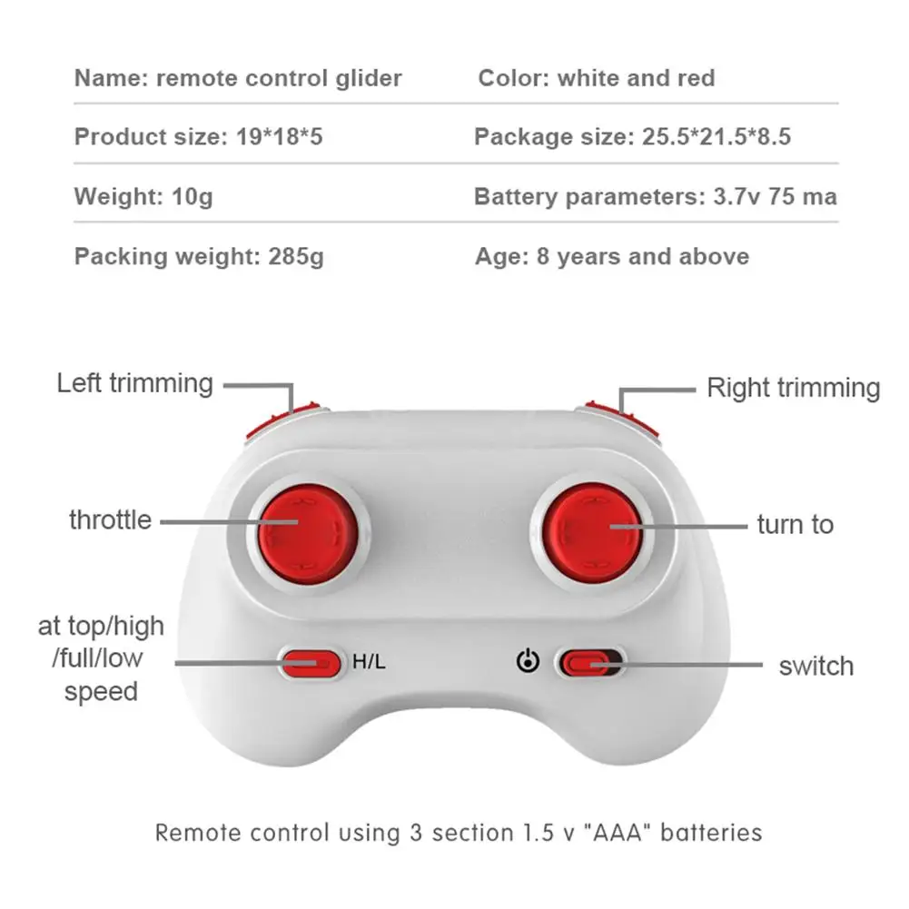 KFPLAN KF606 2,4 ГГц 2CH EPP Мини Крытый RC планер самолет Встроенный гироскоп RTF хорошая гибкость, сильная устойчивость к падению