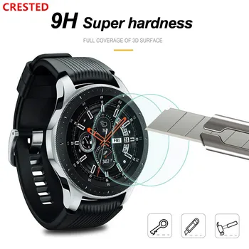 

Gear S3 Glass For Samsung Galaxy watch 46mm 42mm Gear S3 Frontier S 3 S2 Sport Classic Screen Protector 9H 2.5D Tempered glass