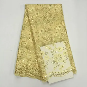 

Hot Selling Swiss cord lace African guipure french lace fabric green african lace fabrics high quality for Sequins lace weddi(16