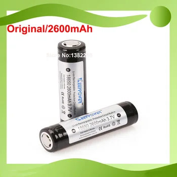 

10PCS/lot 100% Original Keeppower 3.7V 18650 2600mAh Protected battery