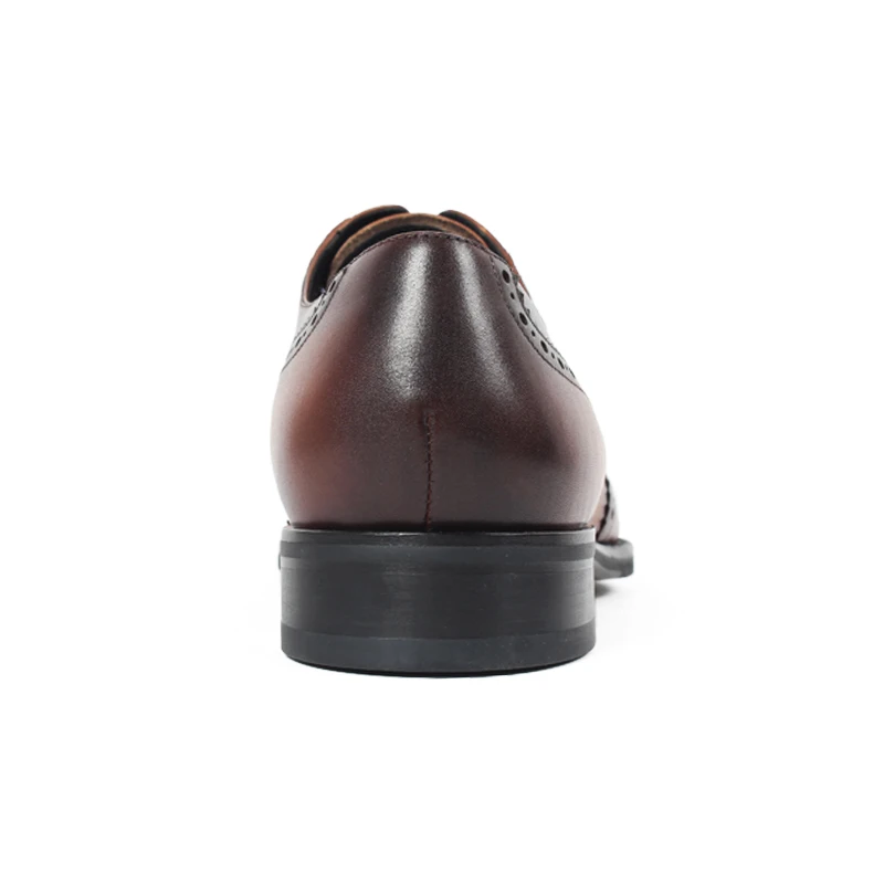 Vikeduo Luxo Masculino Brown 2019 Retro Festa Vintage Marca De Homens Handmade Couro Designer Sapatos Itália Casamento Vestido Oxford Dança Genuínos SwS7xWrOqH