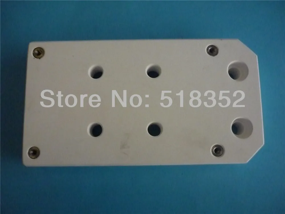 Seibu S304 Upper Ceramic Insulation Board, Isolation Plate for Z-axle L80mmx W140mmx T20mm, WEDM-LS Wire Cutting Machine Parts