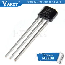 10 шт. AH3503 TO-92 3503 TO-92UA UGN3503UA TO92 UGN3503 AH3503U корпус линейный датчик Холла Датчик Холла мотор