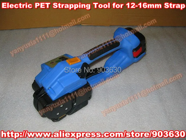 DD160 Battery Powered PET&PP Hand Strapping Tool,Sealless Tensioner/Sealer Combination,Plastic Strapping Friction Welding