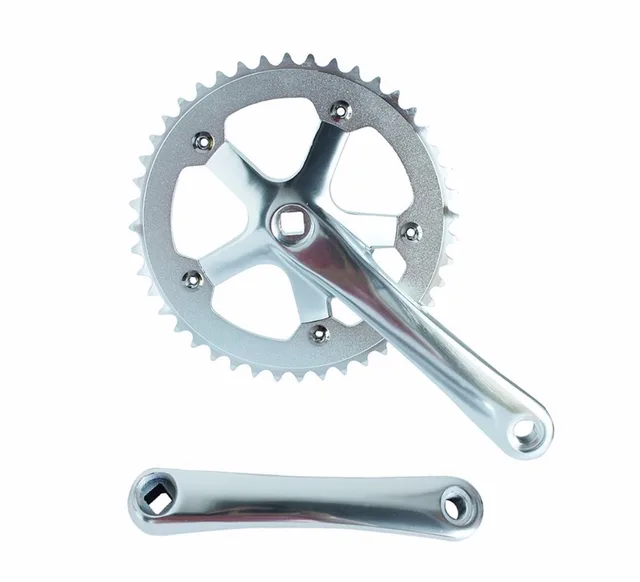 Fixed Gear Bike 170mm Crankset 44T chainwheel accessories Cranks Single