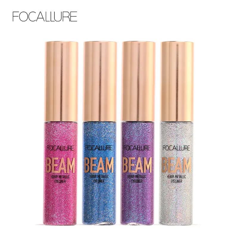 FOCALLURE 5 цветов Блестящий подводка для глаз тени век легкой носки