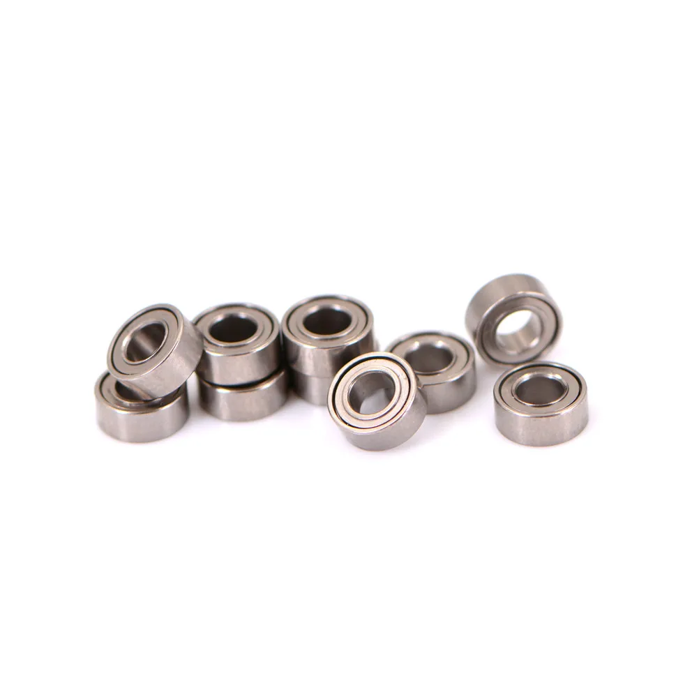 

10pcs/lot High speed Seat Miniature Model Bearing Steel Shafts MR63ZZ Mini Steel Roller Bearings 3*6*2.5mm