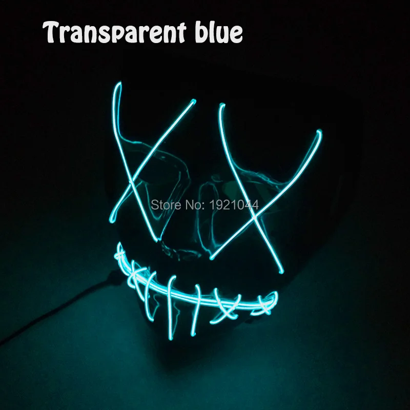 transparent blue