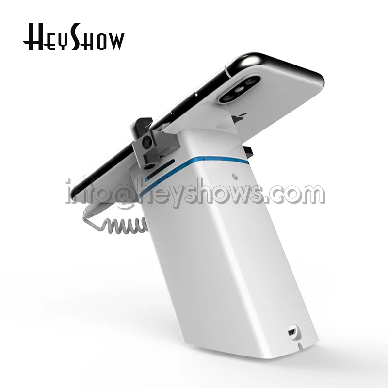  Smartphone Security Display Stand Alarm For iPhone Burglar Alarm Cellphone Anti Theft System Chargi