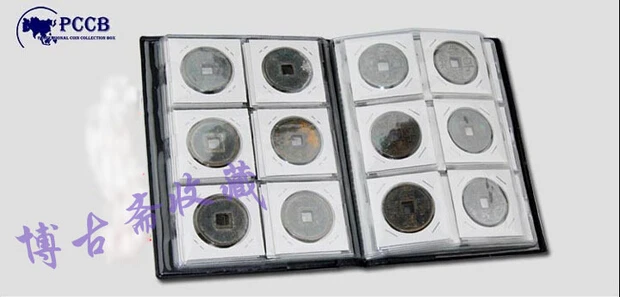 

PCCB Slap-up High Quality Put 60 Pieces/Coins Album For Fit Cardboard Coin Holders Professional Coin Collection Book Cheaper