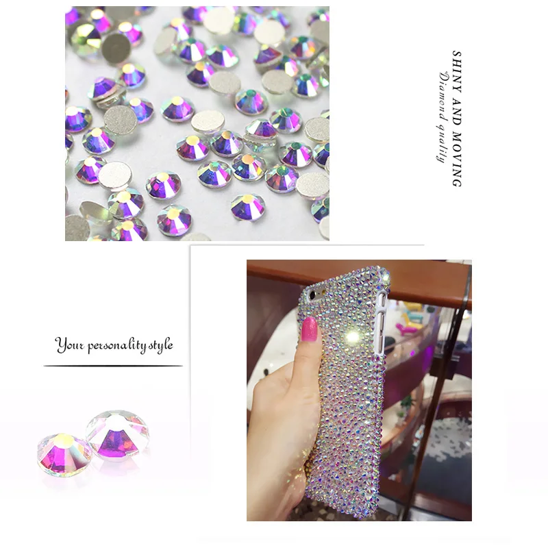 Non HotFix Nail Rhinestones 9