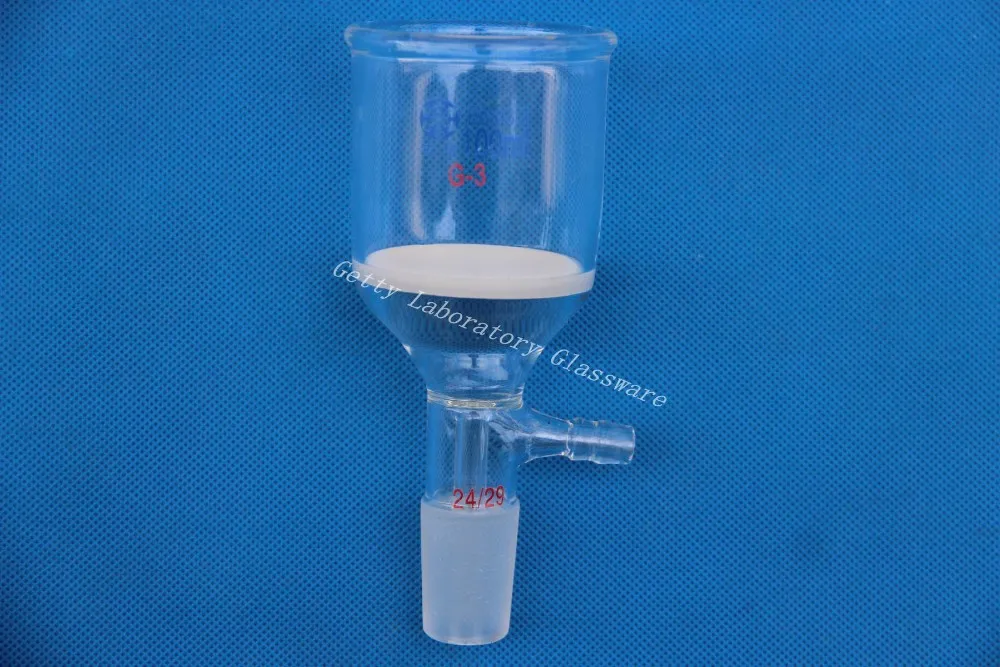 

100mL Buchner funnel, C-Coarse filter, with 10mm hose,24/29 joint. (lab glassware)