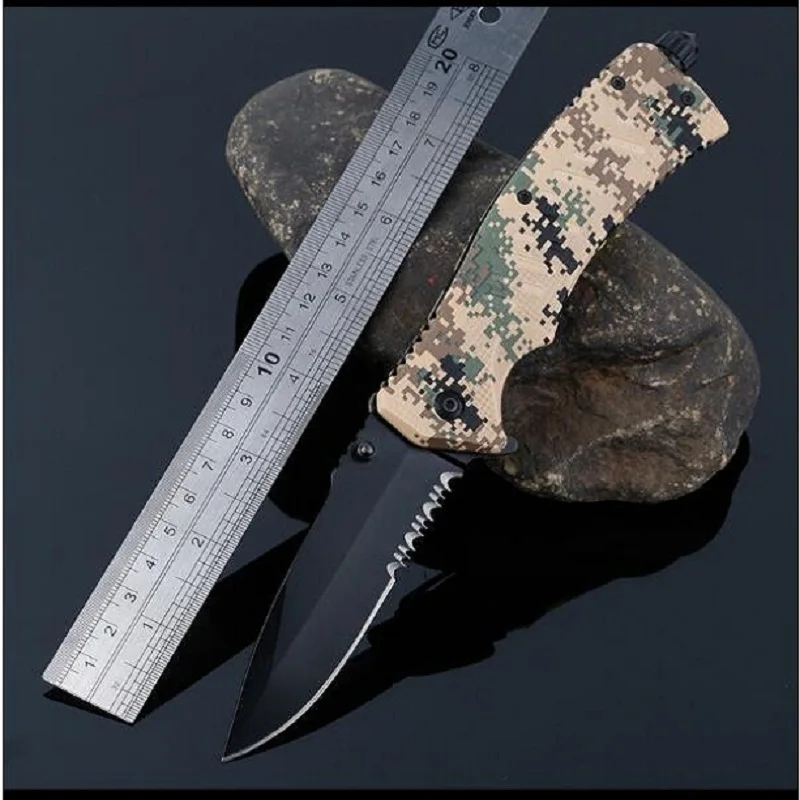 Высокая твердость складной нож кемпинг тактический Открытый Инструмент многофункциональное выживания полевое, для выживания охотничий