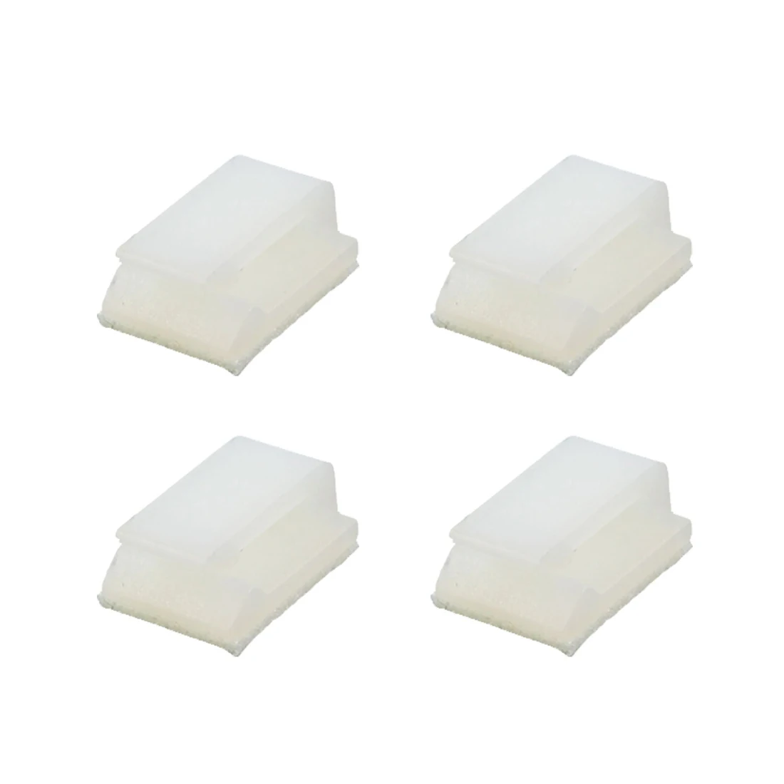 

WSFS Hot Self-adhesive Wire Bundle Holder Tie Mount Clip, 7 mm Width, 50 Piece