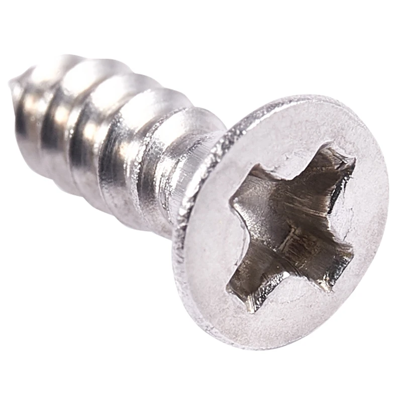 M3x10mm крестообразный вырез машина плоские винтики из нержавеющей стали резьбовой