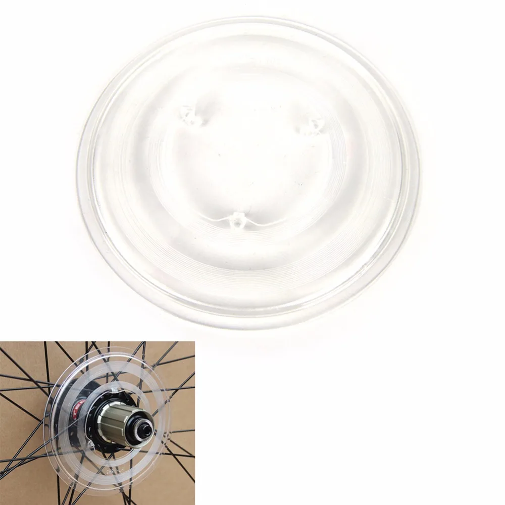 1Pc Clear Plastic MTB Mountain Bikes Road Bicycles Flywheel Support Disc Brake Cassette Hubs Protection Cover Parts | Спорт и