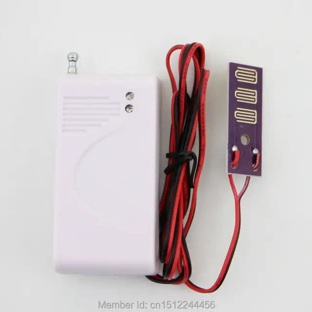 New 4pcs 433mhz Wireless Water Leak Detector Intrusion Detector for Home Security GSM Alarm System Flood Sensor 4