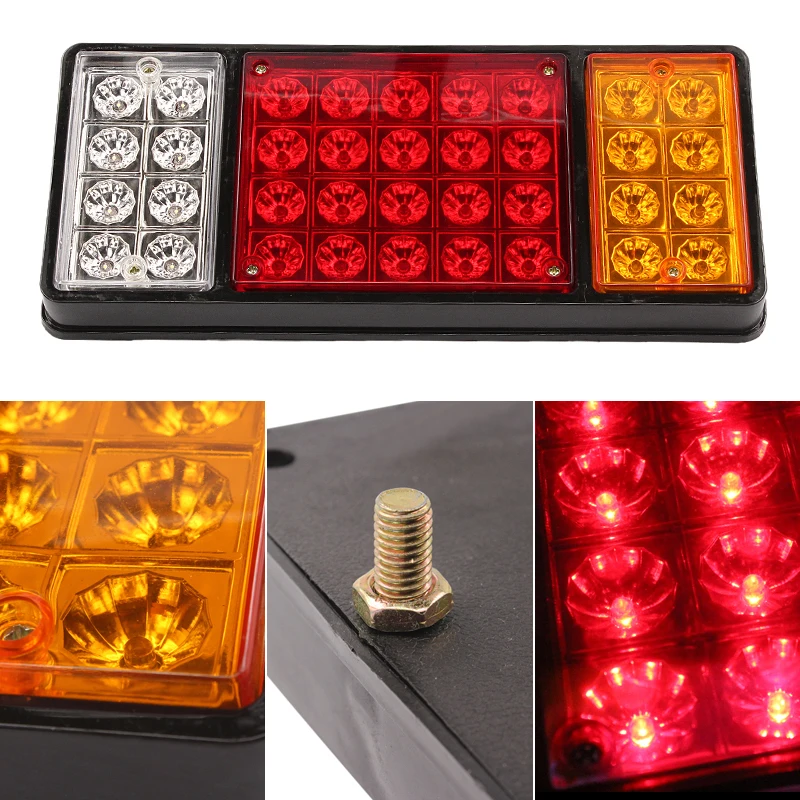 

1 pair 36 LED 24V REAR Truck Auto Car Van Lamp Tail Light Trailer Stop Indicator Lamp Car Styling