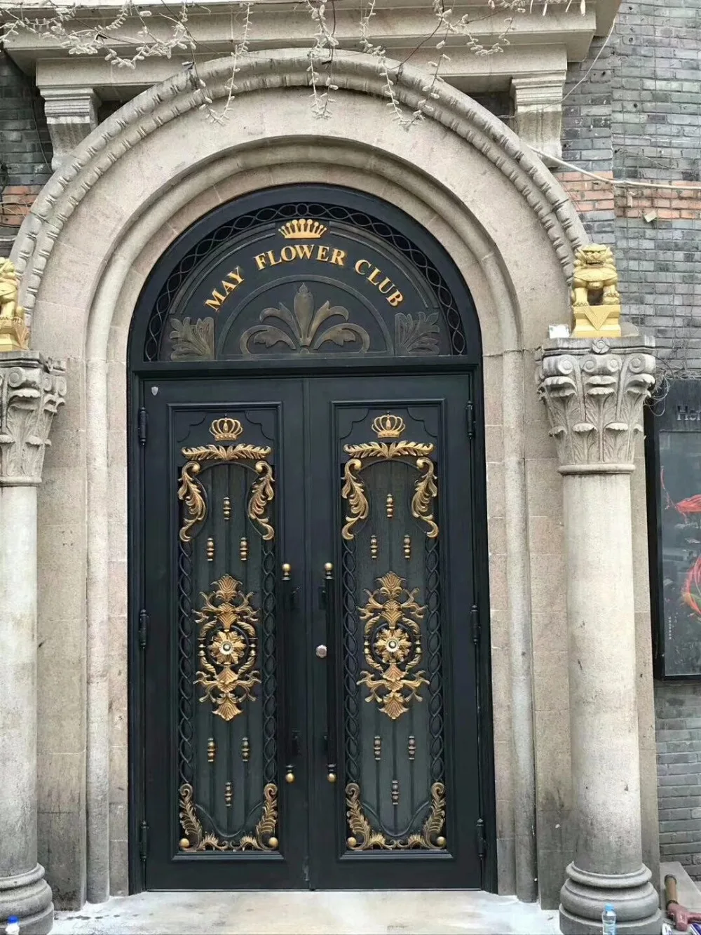 Iron Front Doors Houston Wrought Iron Door Installation