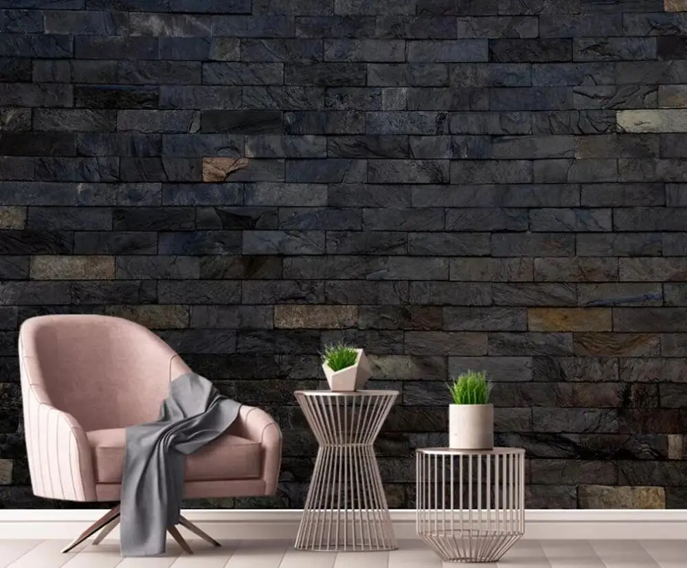 Black 3d Brick Wallpaper Image Num 26