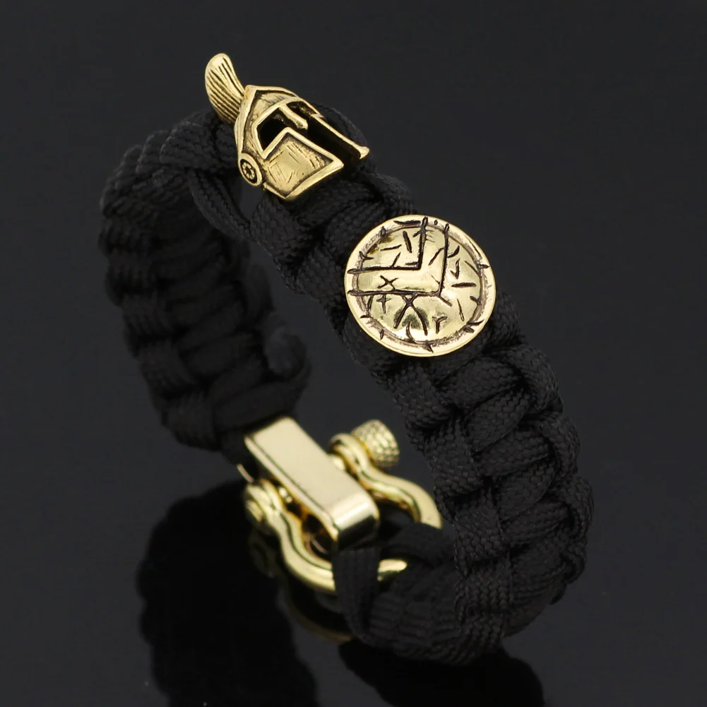 Браслет скоба Paracord Survival King в виде кобры для наружного размеров подходит запястий