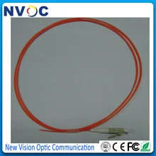 10 шт./лот, 10 г, 62,5/125, LC/UPC 1 м волоконно-оптическая косичка, мм, симплексный ПВХ 0,9 мм 1 метр, многомодовая LC UPC волоконная косичка