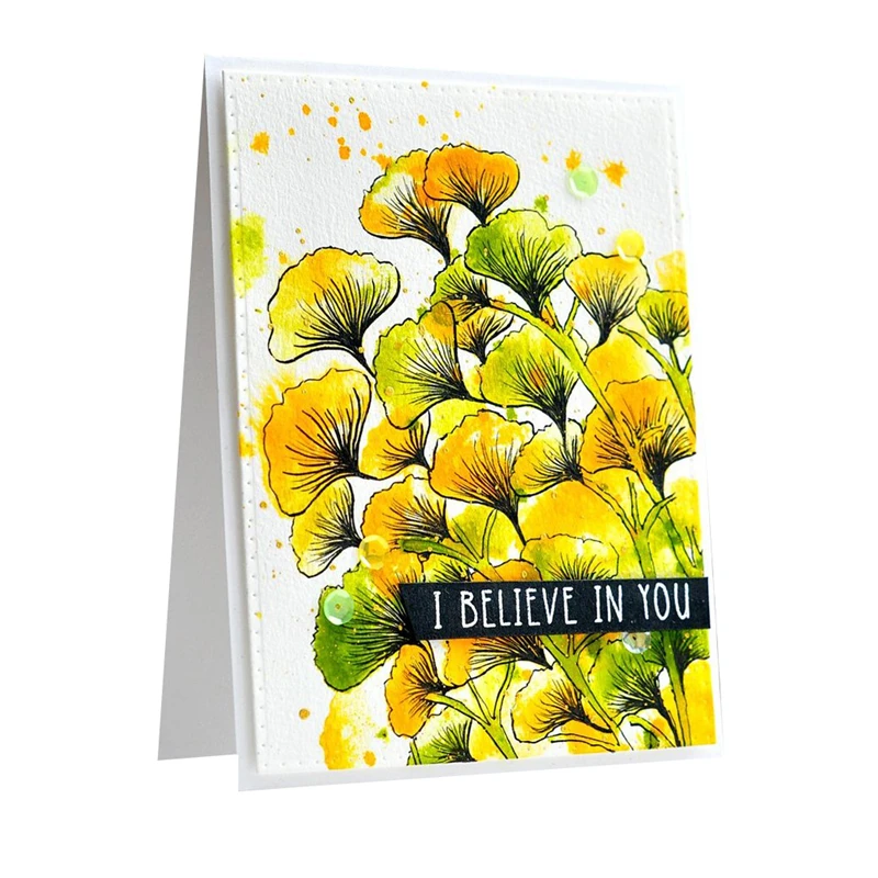 

GJCrafts Flower Stamps and Dies Cutting Dies 2019 for Scrapbooking Card Making Album Embossing Stencil Crafts Die and Stamp Sets