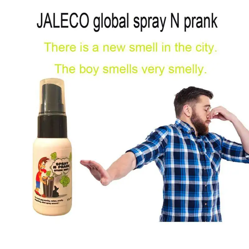 

Funny Stinky Prank Sprays 30ML for April Fools' Day Party Toy Jereco Global Stink Bomb Spray Nasty Smelling Joke Spray Supplies