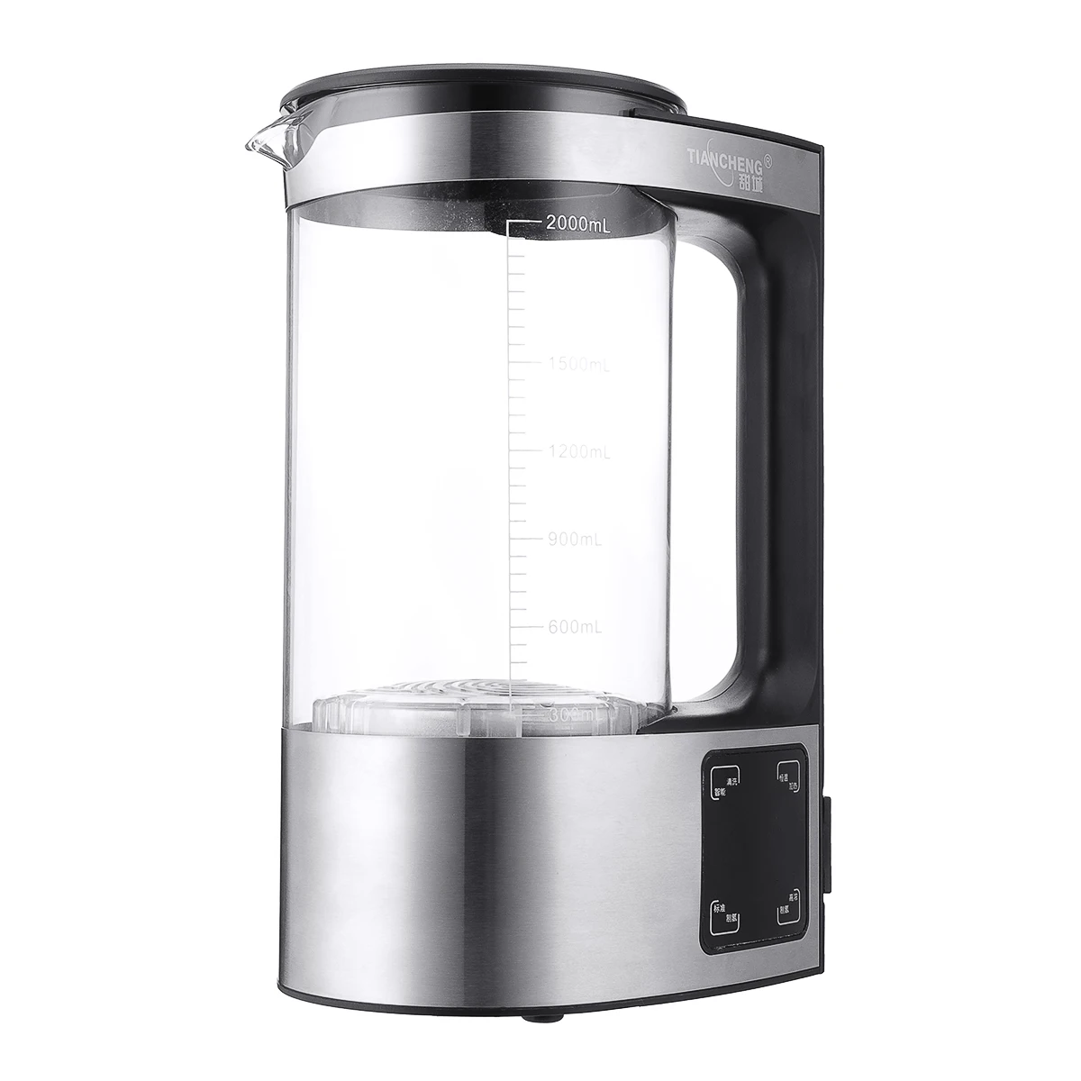 Best Electrolytic 2L 350W Alkaline Rich Water Ionizer Maker Generator Pitcher Kettles Jug Generator Filter Water Treatment Appliance