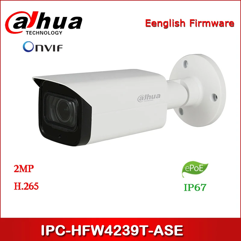 

Dahua IP camera 2MP IPC-HFW4239T-ASE security camera with POE network camera