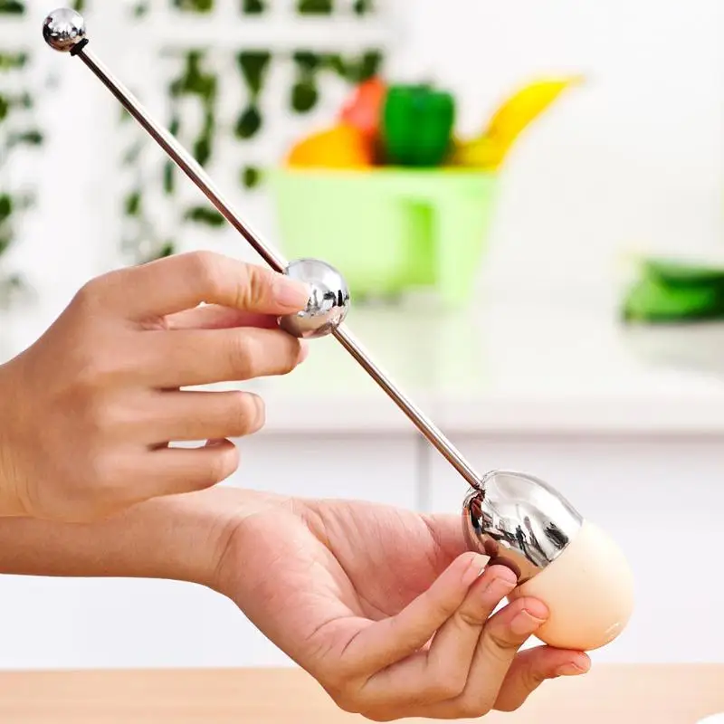 Нож для яиц нож нержавеющая сталь|egg cracker|egg cracker separatoregg topper |