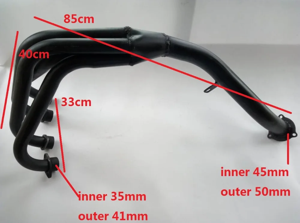 CB400 1992-1998 глушитель из нержавеющей стали для передней трубы мотоцикла