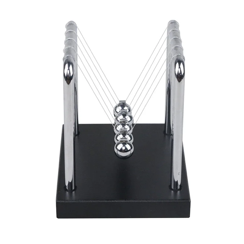 

Physics Science Energy Conservation Laws Desk Toy Cradle Steel Balance Balls
