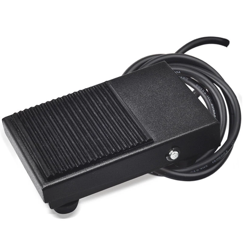 

TFS-1 FOR IMC Nonslip Metal Momentary Electric Power Foot Pedal Switch 1.5M Line Iron shell