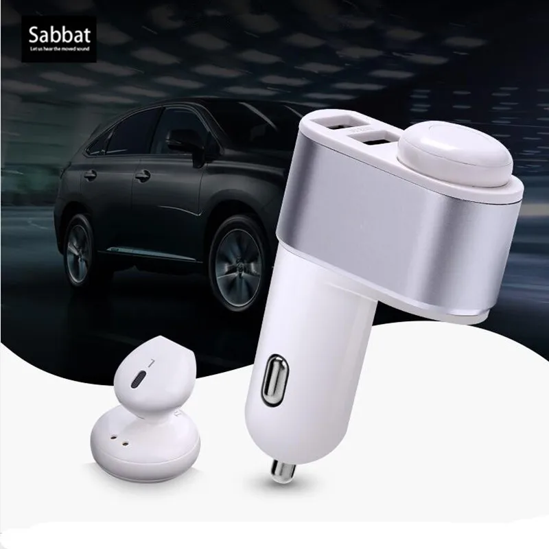 

Espanson I7 In-Ear Portable mini Wireless Bluetooth Earphone Car Charger Bluetooth and 3.1A Fast Car Phone Charger For iphone LG