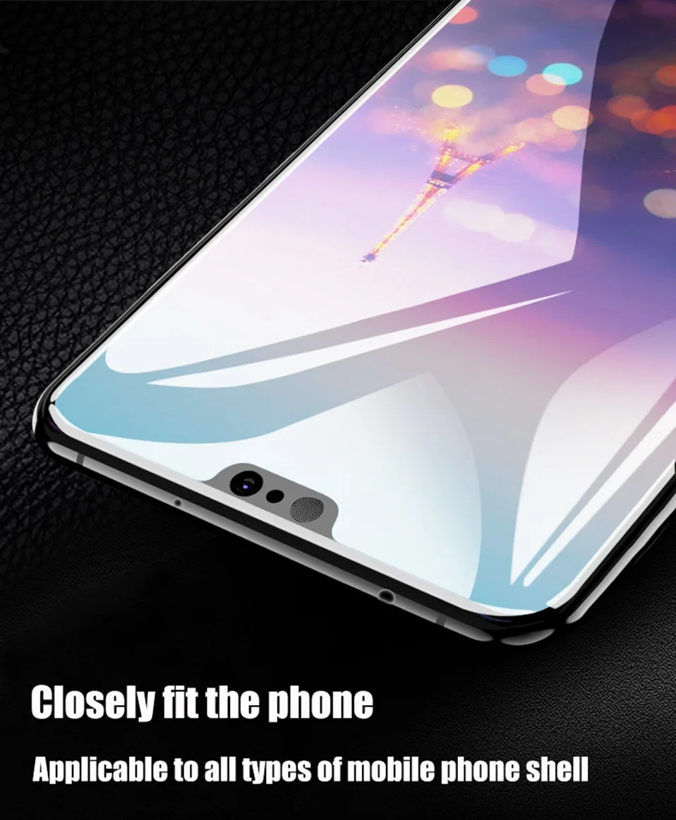 6D Tempered Glass For Huawei Honor 8X 8C 7X Full Cover Glass For Huawei Nova 3 3i Mate 20 10 9 P20 Lite Y9 2019 Screen Protector (11)