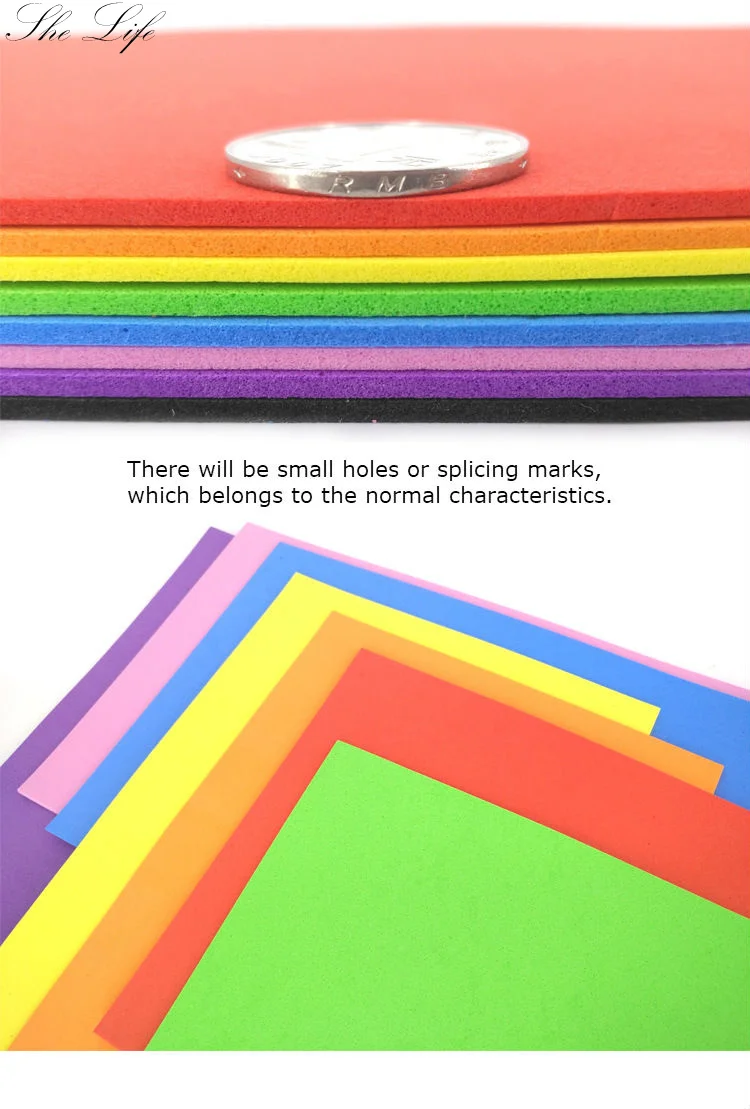 Sourcing Map Lot De 6 Feuilles De Mousse EVA Pour Loisirs Créatifs, Projets De Bricolage, Cosplay, Modélisation, Orange, 28 X 2 Mm