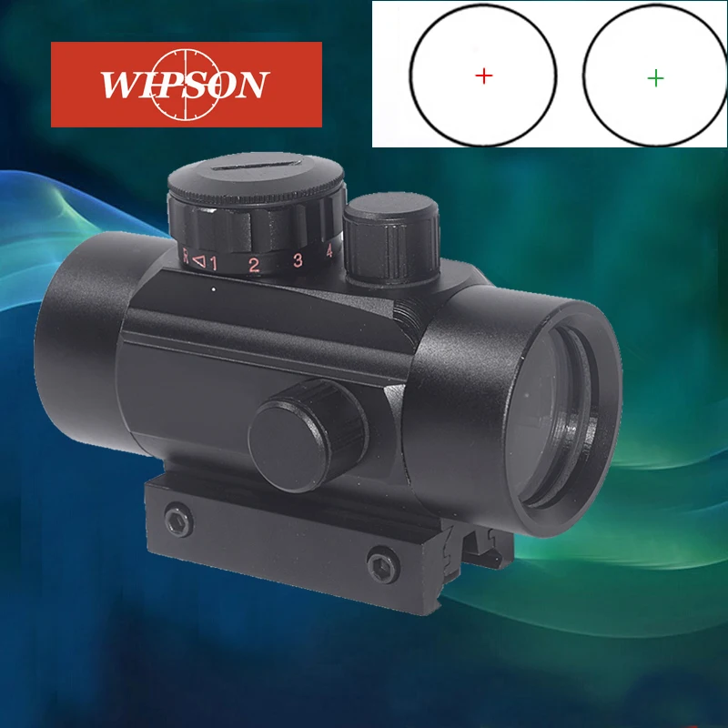 WIPSON New 1x30 adjustable red and green cross sight