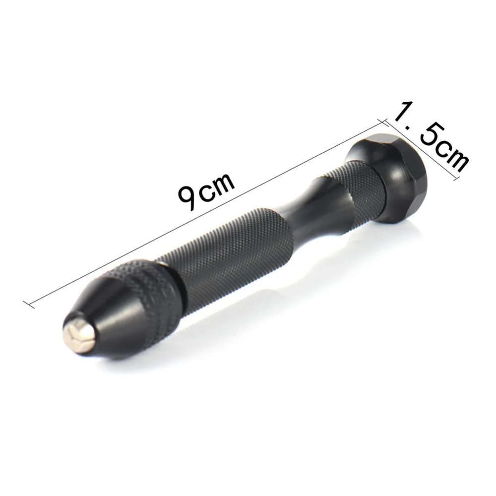 1 шт. алюминиевый ручной сверлильный патрон для одной руки мини ручной Twsit микро сверлильный инструмент 0,3-3,4 мм