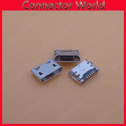 10 шт./лот для Lenovo Pad A1-07 E3 Micro USB разъем 5pin B Тип женский мобильный телефон 5 pin зарядки порт Разъем ремонт