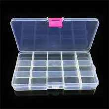 Портативный 15 отдельных отсеков Сетки Приманки Органайзер коробка рыболовные приманки случае снасти хранения Фишер шестерни оптом#2M08