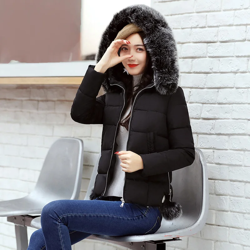 Parkas Vestes Manteaux Long Outwear Femelle D'hiver Pour Haute Hiver Slim Kuyomens Veste 2017 Qualité Manteau Femmes Coton ag0Cq