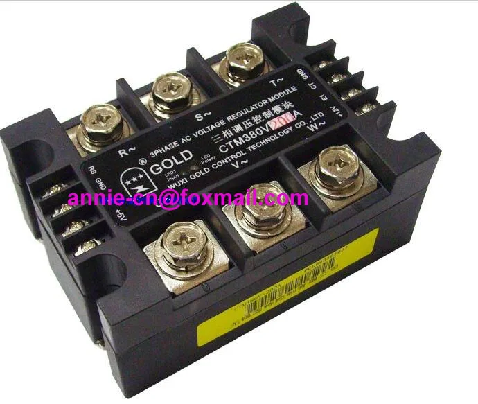 

New and original CTM380V300A GOLD 3-PHASE AC Solid state relay 300A 380V